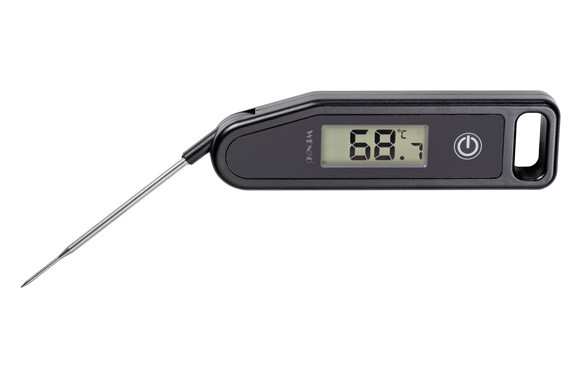TERMOMETRO DIGITAL CARNE BOBY 13,8X4X1,5CM NEGRO
