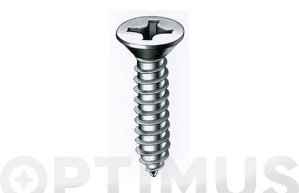TORNILLO PARKER DIN 7982 C/PLANA PHILIPS CINCADO 3,9X 16 1000UDS