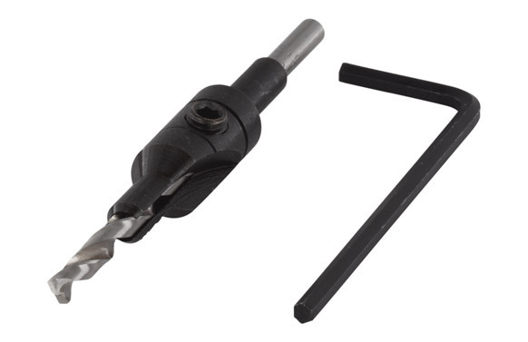 BROCA TALADRO CON AVELLANADOR MADERA  Ø3,5-9,5
