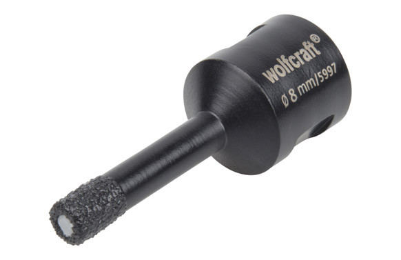 CORONA PERFORADORA DIAMANTE Ø8MM PARA AMOLADORAS ANGULARES \"CERAMIC\"