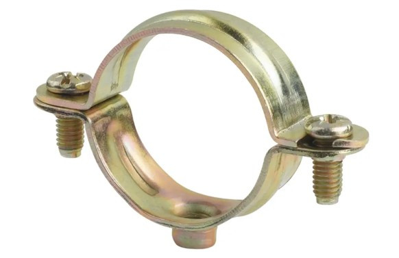 ABRAZADERA METALICA PARA TUBO M-6 Ø26 MM 100UDS