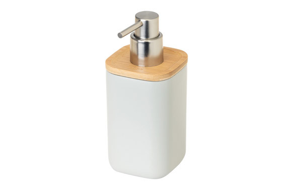 DOSIFICADOR JABON ZENSE BAMBU GRIS