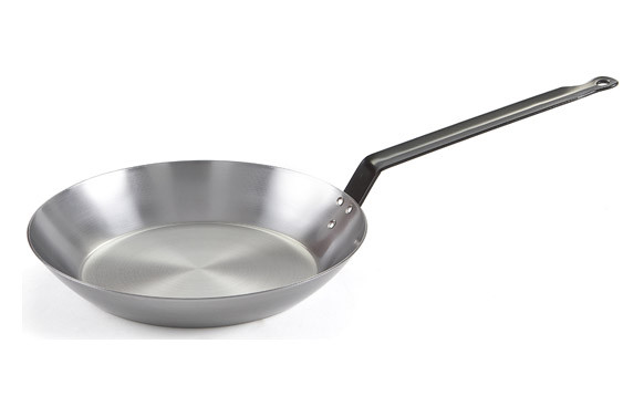 SARTEN HIERRO LYONESA PULIDA 28 CM LLANA