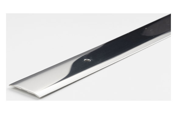 CUBREJUNTAS INOX CON TORNILLO 90X3,8CM