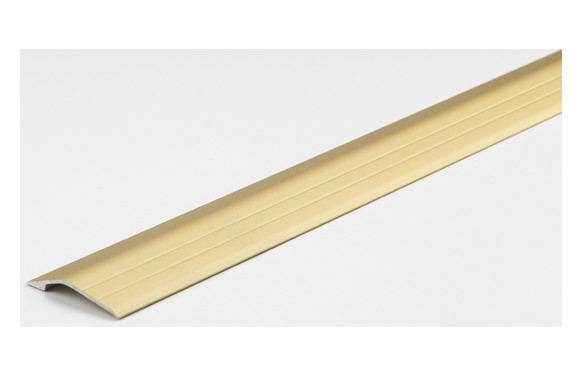 CUBREJUNTAS DESNIVEL ALUMINIO ADHESIVO 90CM ORO