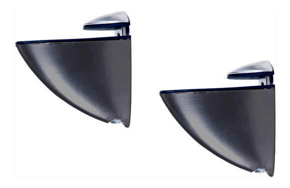 SOPORTE ESTANTE JUNIOR CLIP INOX 2UDS