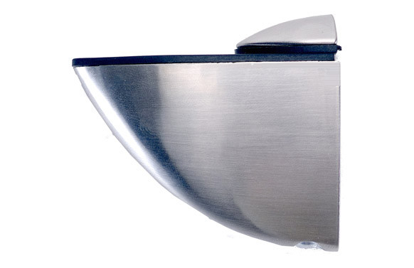 SOPORTE ESTANTE SENIOR CLIP PLATA MATE 1U