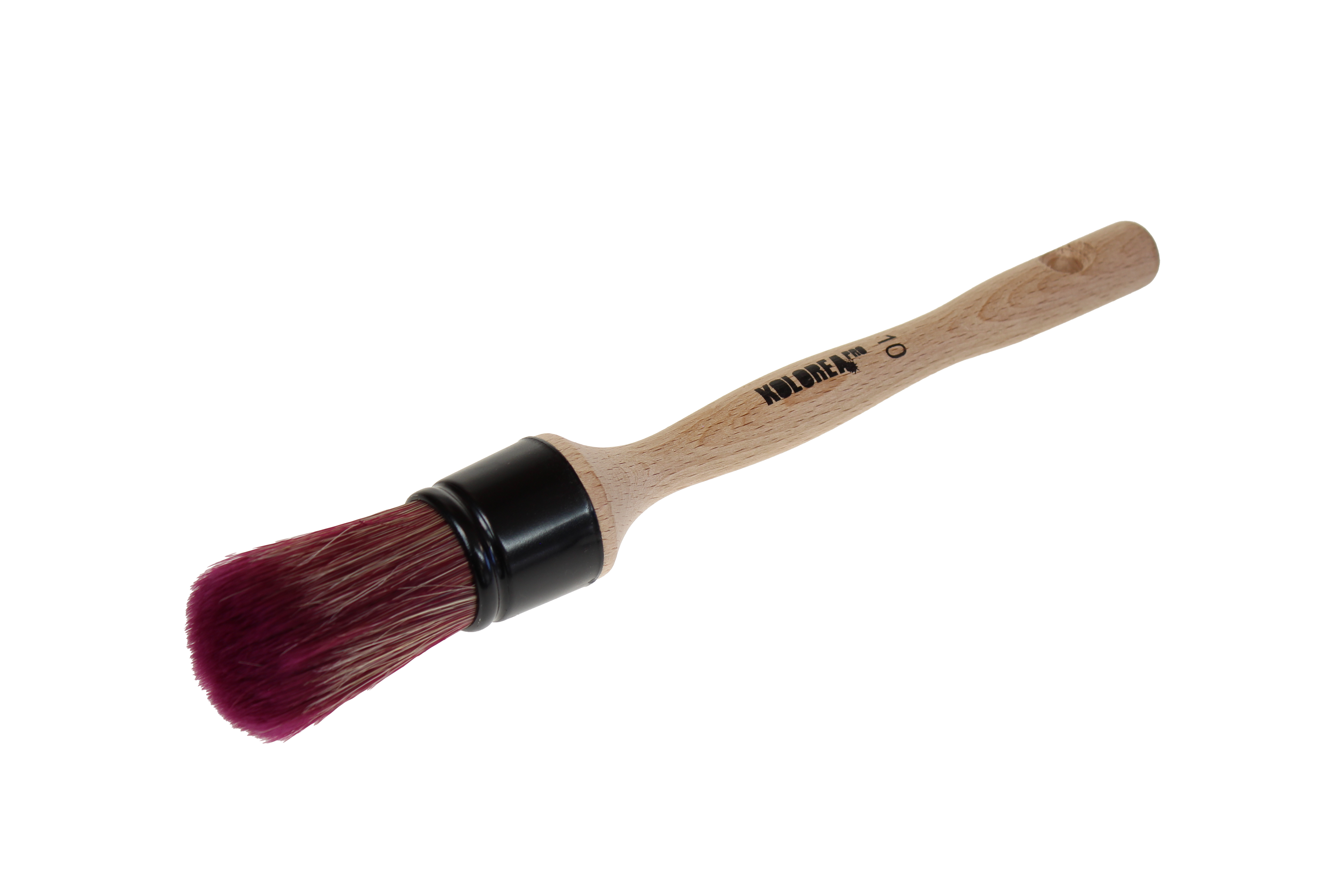 BROCHA VIROLA NEGRA PRO CERDA MIXTA NATURAL Nº10 41MM