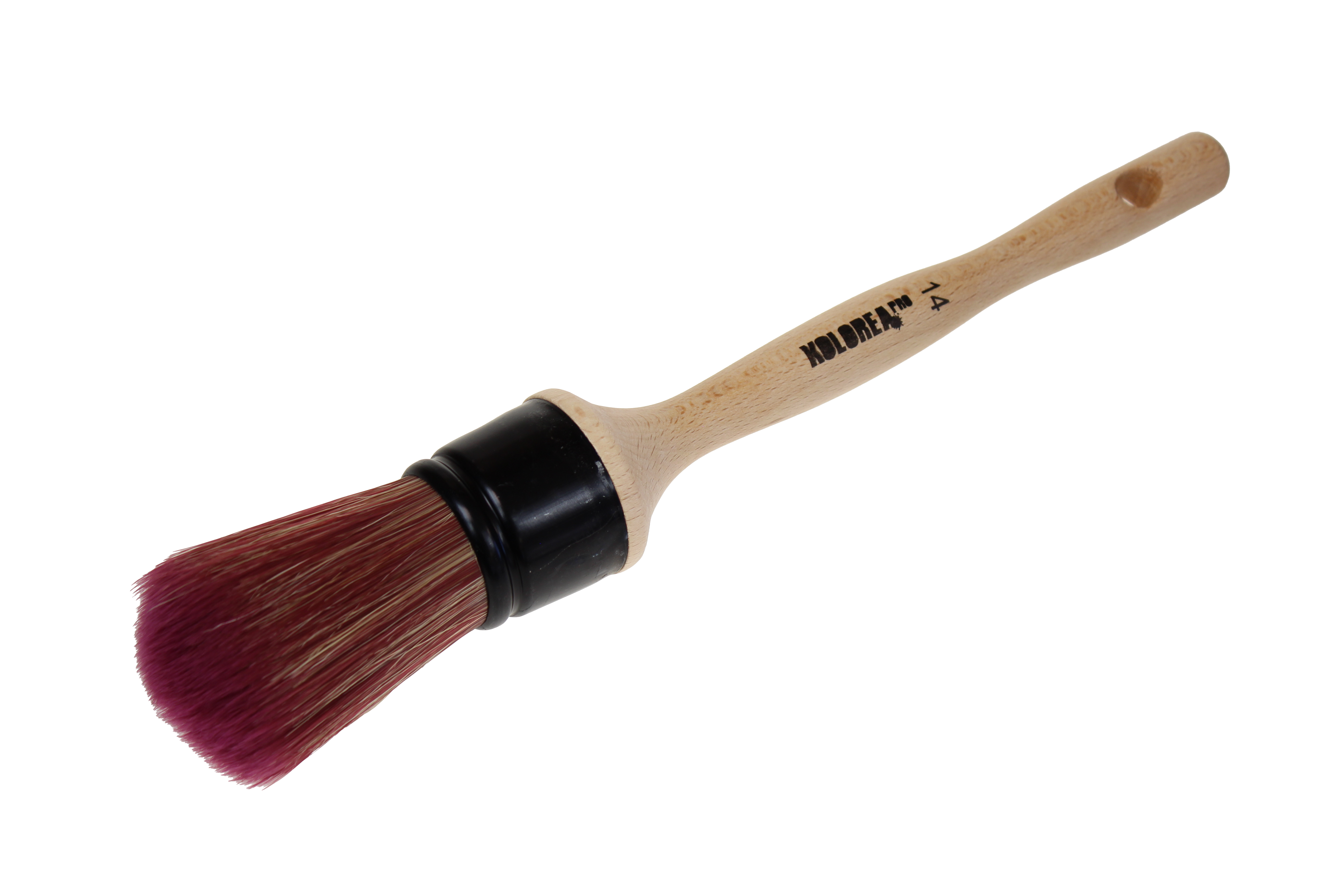 BROCHA VIROLA NEGRA PRO CERDA MIXTA NATURAL Nº14 50MM