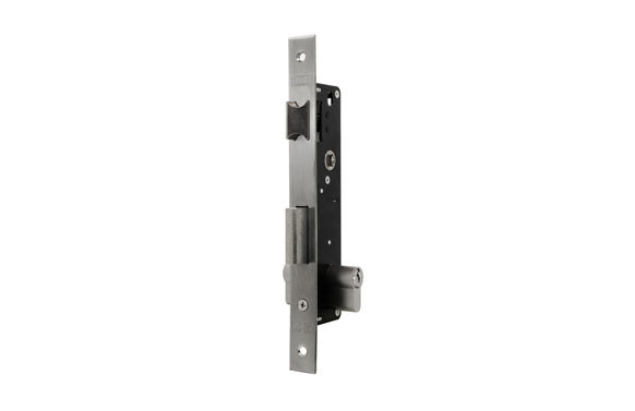 CERRADURA EMBUTIR METALICA ENTRADA 35 INOX LEVA LARGA SIN BOMBILLO