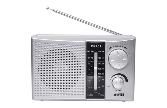 RADIO ANALOGICA PORTATIL N\'OVEEN PLATA