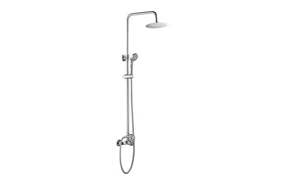 COLUMNA DUCHA MONOMANDO MOD. PACIFIC ROCIADOR REDONDO