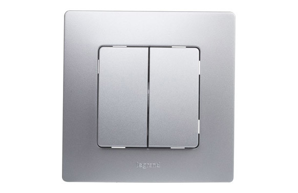 CONMUTADOR DOBLE PLATA SERIE NILOE