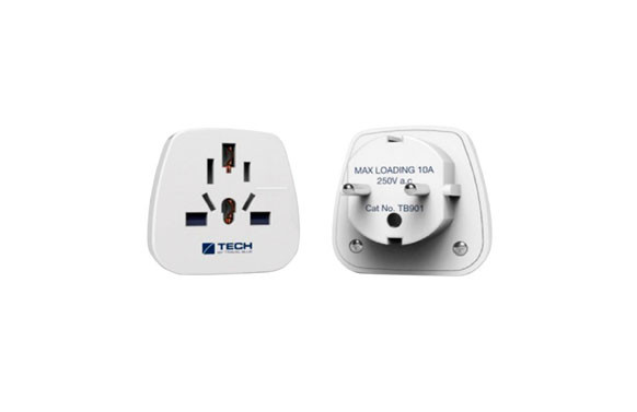 ADAPTADOR DE ENCHUFE PARA VIAJE EUROPA