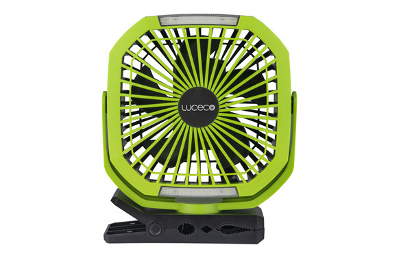 LINTERNA CON VENTILADOR PINZA E IMAN POWER BANK 250LM