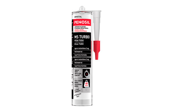 ADHESIVO MONTAJE MS TURBO CRYSTAL 290 ML TRANSPARENTE