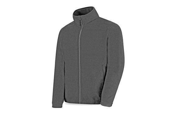 POLAR CREMALLERA COMPLETA QUETZAL 280 GR GRIS TALLA S
