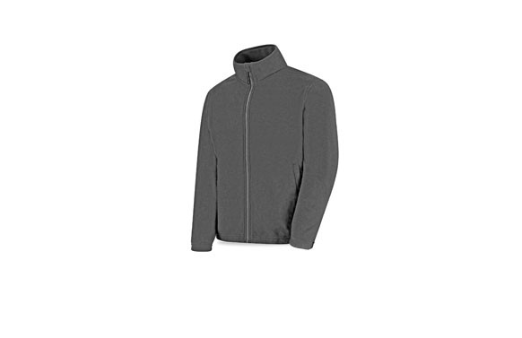 POLAR CREMALLERA COMPLETA QUETZAL 280 GR GRIS TALLA 3XL