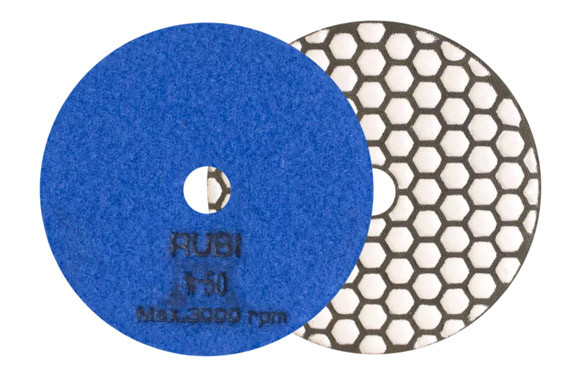 DISCO PULIDO FLEXIBLE DIAMANTADO SECO Ø 100 MM GR.50