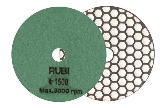DISCO PULIDO FLEXIBLE DIAMANTADO SECO Ø 100 MM GR.1500