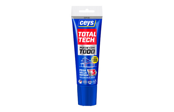 ADHESIVO SELLADOR TOTAL TECH 125 ML GRIS