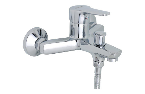 MONOMANDO DE BAÑO CON KIT BASIK CROM
