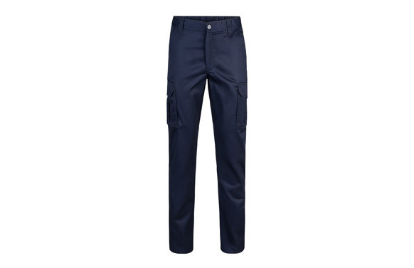 PANTALON POLIESTER / ALGODON 240 GR AZUL NAVY TALLA 42