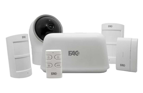 ALARMA WIFI FAC CAMARA 360º+CENTRALITA 1 SENSOR PUERTA/VENTANA+2 DE MOVIMIENTO+MANDO