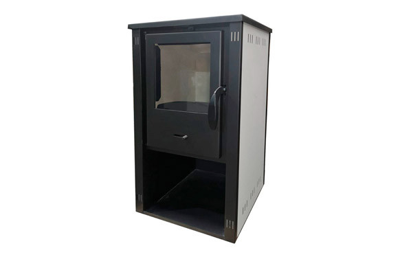 ESTUFA DE LEÑA PELLA S MARFIL 5,4 KW