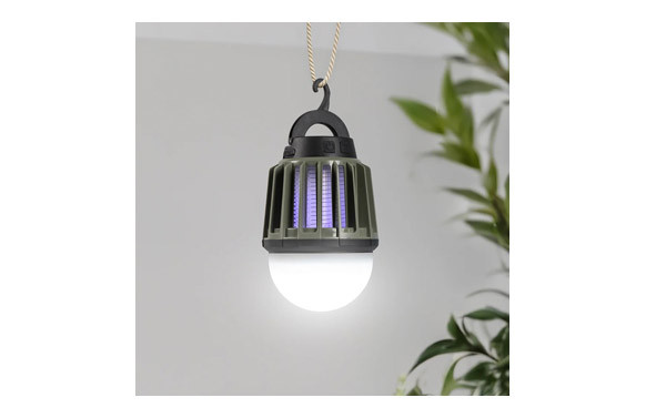 BOMBILLA LED ANTIMOSQUITO RECARGABLE XANA 300LM 6500K