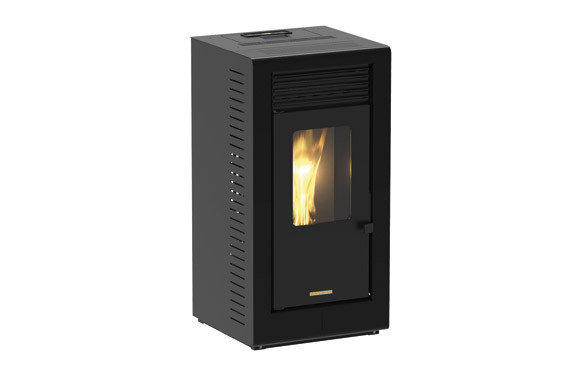 ESTUFA PELLET NEPRA 8 KW NEGRA