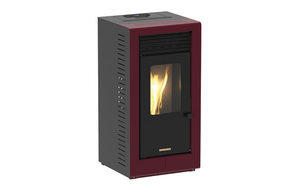 ESTUFA PELLET NEPRA 8 KW ROJA