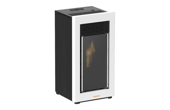 ESTUFA PELLET KALDESIA 11 KW BLANCA