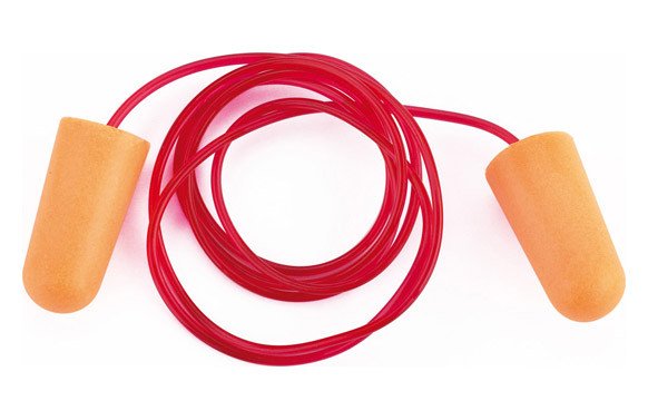 TAPON AUDITIVO DESECHABLE (100 PARES) CON CORDON SNR 37DB