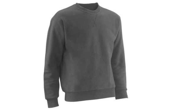 SUDADERA ALGODON TEAM GRIS TALLA M
