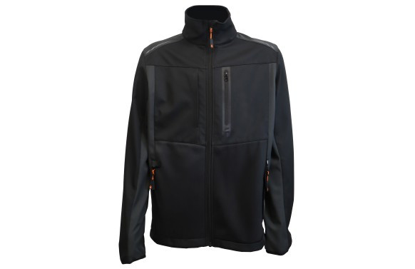 CHAQUETA SOFTSHELL CON FORRO MICROPOLAR WIND PRO TALLA M