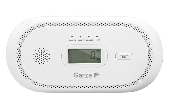 DETECTOR MONOXIDO DE CARBONO CO BRAN 85DB INDICADOR LED TEST 10 AÑOS