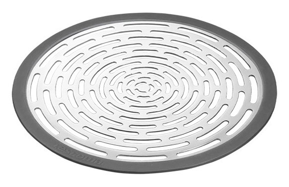 FILTRO FREGADERO INOX - PLASTICO Ø12CM