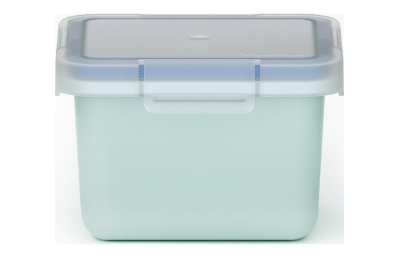 CONTENEDOR HERMETICO 0,4L TURQUESA PASTEL