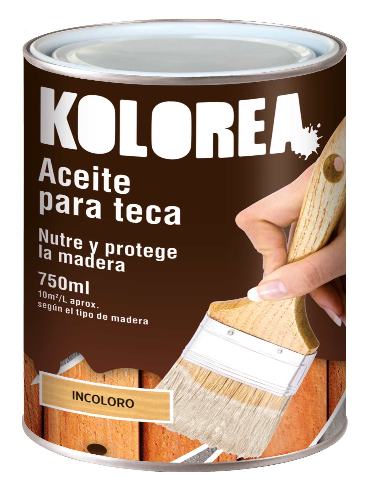 ACEITE TECA KOLOREA 750 ML INCOLORO