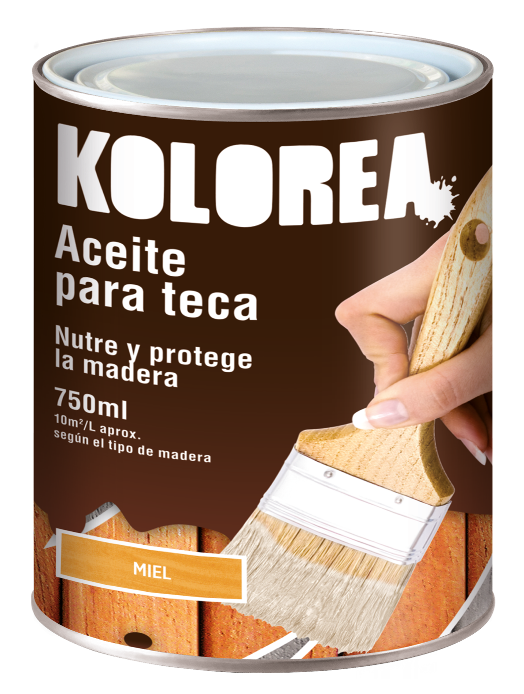 ACEITE TECA KOLOREA 750 ML MIEL