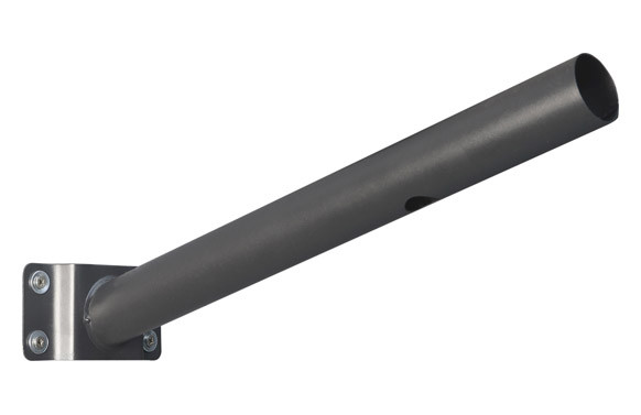 SOPORTE PARED FAROLA ACERO LUSNA Ø49MM 489MM