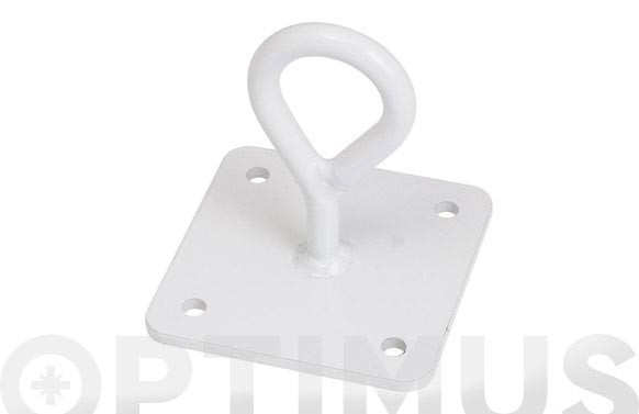 SOPORTE HAMACA CERRADO BLANCO 2UDS