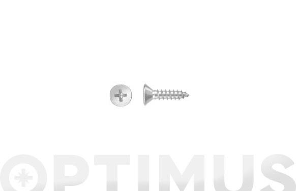 TORNILLO PARKER DIN 7982 C/PLANA PHILIPS CINCADO 3,5 X 9,5 1000UDS