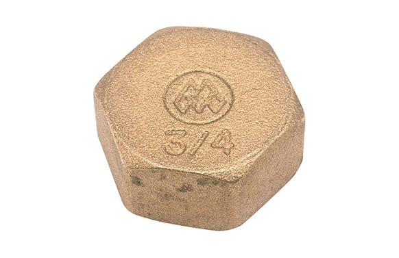 TAPON CIEGO HEMBRA LATON 1\" 10 UDS