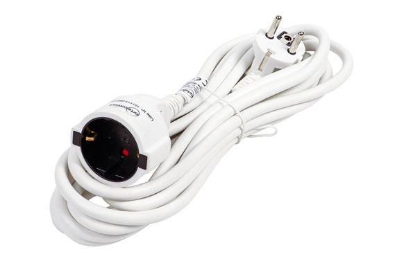 PROLONGADOR 3X1,5 BLANCO 16A 5MT IP20