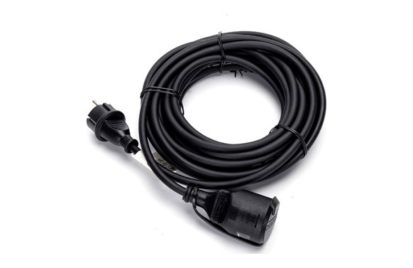 PROLONGADOR 3X1,5 NEGRO 16A 10MT IP44