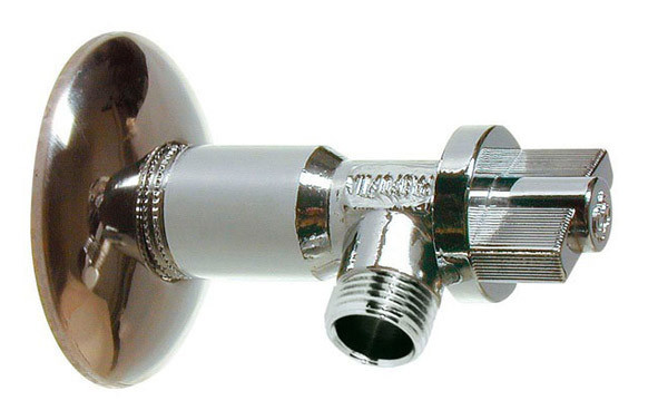 VALVULA ESCUADRA AMERICA 80 1/2\" - 3/8\" SIN TUERCA 2 UDS