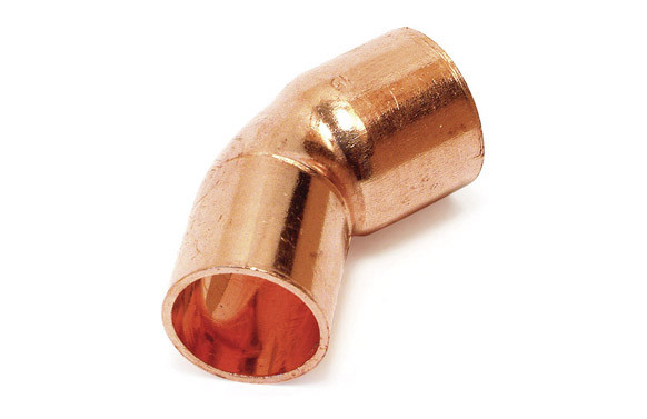 CURVA COBRE 45º M-H 5041 Ø 15 MM 25 UDS