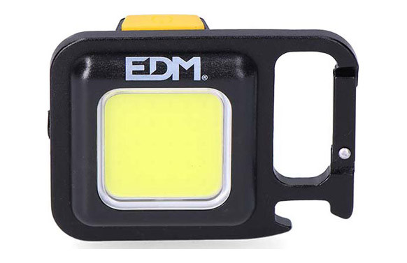 LINTERNA LLAVERO LED MULTIFUNCIONAL 6W 150/300/500LM 6000K IP44